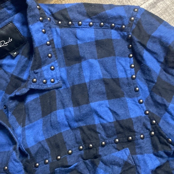 Rails studded flannel shirt - Picture 8 of 11
